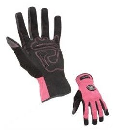   Womens Size Medium Ironclad Tuff Chix Paige Hemmis Pink Work Gloves