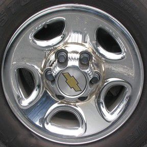 16 Chevy Silverado 1999 2006 Chrome Wheel Skins Covers