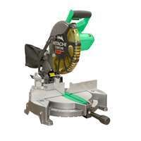 Hitachi Power Tools C10FCH2 10 in Compound Miter Saw with Laser