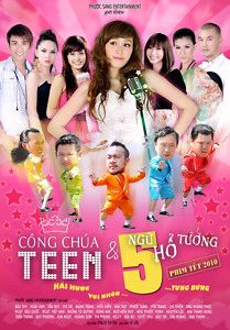 Cong Chua Teen NGU HO Tuong Bo 2 DVDs Phim Hai VN