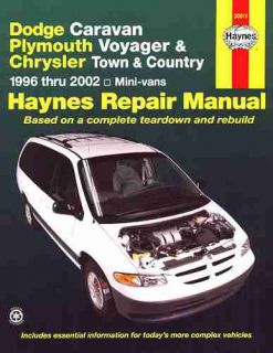 Chrysler Town Country Repair Shop Manual 1996 1997 1998 1999 2000 2001 
