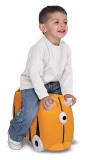 Melissa Doug Trunki Sunny Ride on Childrens Wheeled Suitcase New 