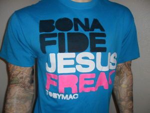 TOBYMAC Concert Shirt Christian Rock Jesus Freak Tour L