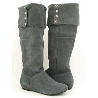 Chinese Laundry Tripin Womens Sz 8 Gray Grey Boots Over The Knee Shoes 