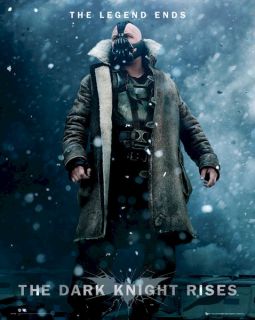 BATMAN THE DARK KNIGHT RISES MOVIE POSTER ~ BANE SNOW 16x20 Tom Hardy