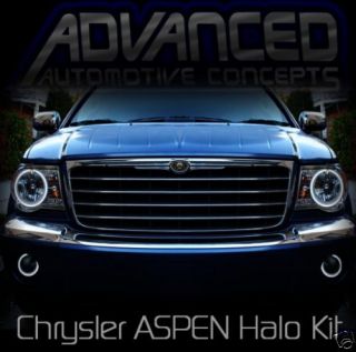 Chrysler Aspen Headlight HID Halos Kit Angel Demon Eyes