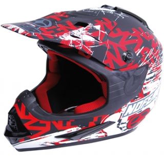 No Fear Stealth Helmet   Scratch Red 2012