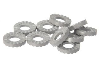 Revl Serrated Washer   Stainless   10 Pack