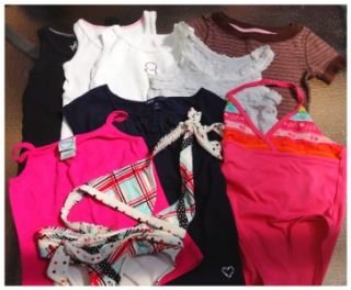 pc Lot of Girls Clothing GAP Old Navy Size 4/5T Swim Suits, Tops