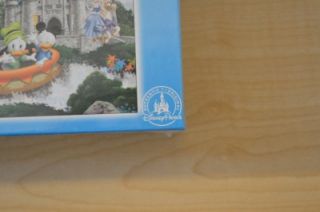 Disney Theme Parks Exclusive 500 Piece Panoramic Characters Jigsaw
