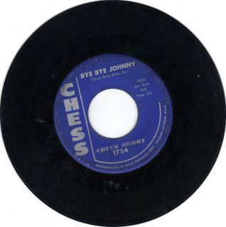  Chuck Berry Chess Records 45 RPM Record