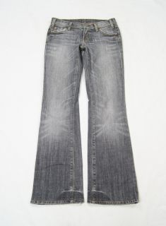 Citizens of Humanity Gray Skull and Bunny Boot Cut Stretch Jeans Size