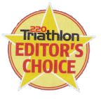 as the editor s choice by the magazine 220 triathlon it has also