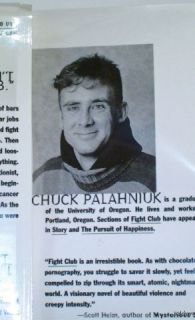 Fight Club ~ SIGNED Chuck Palahniuk ~ 1st/1st ~ Film ~