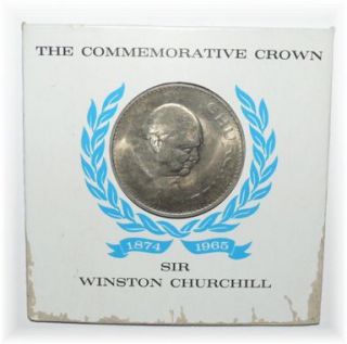 1965 Winston Churchill Commemorative Crown Coin