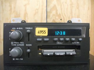 Chevy s 10 Sonoma Blazer Jimmy Factory Cassette Player Radio 95 96 97