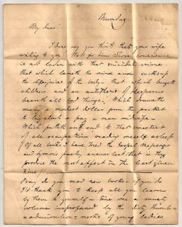  Charleston SC stampless DEVIL OF A TIME letter QUACK SHOP John Clapp