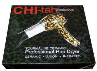 Chi CHI TAH Ionic Ceramic Low EMF Professional Hair Dryer GF1505CD NEW