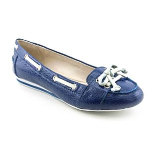Nine West Clarence Boat Shoes Flats Shoes Blue Womens