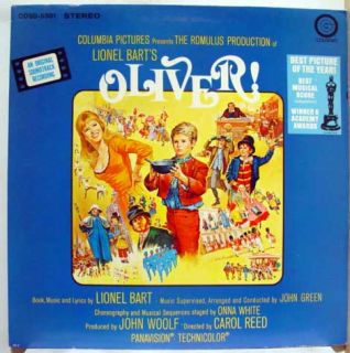 soundtrack oliver label format 33 rpm 12 lp stereo country united