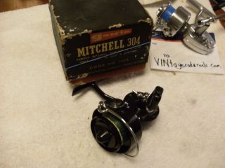 Old Vintage Mitchell Garcia 304 in Box Numbers Match