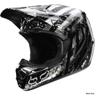 Fox Racing V3R Carbon Helmet 2011