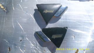 Side covers Pair Yamaha RX50 K Special 50CC 83 84 with chrome