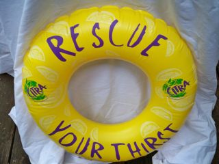 Lot 3 Inflatable Swim Float Ring Citra Rescue Your Thirst NIP