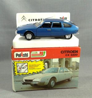Citroen CX 2200 Metallic Blue Diecast Car Model Toy Polistil Italy s