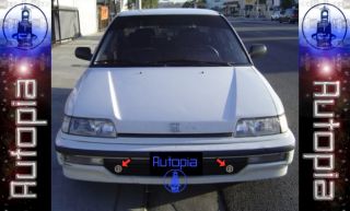 88 1991 Honda Civic DX LX Fog Lights Driving Lamp 89 90 oz Kit Pair