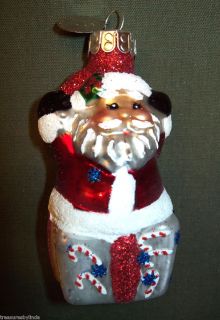 2012 Christopher Radko 3 12 Collectible Santa Claus Christmas Tree