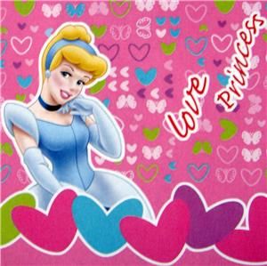 Disney Princess Cinderella Gift Wrap Party 18 Sheets Wrapping Paper
