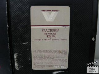 Spaceship VHS Leslie Nielsen Cindy Williams 028481411139