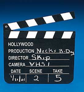 Hollywood Slate Board Movie Clapper New Wood Clapboard
