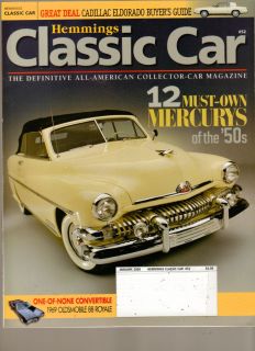 Hemmings Classic Car Magazine January 2009 12 Must Own Mercurys of The