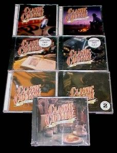 14 Time Life Classic Country CD Set Some New and SEALED