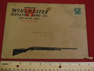  Model 12 Shotgun Envelope Form 1045 Clear Lake IA New Haven