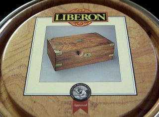 Liberon Clear Fine Paste Wax Black Bison 150ml LFPBB150 C