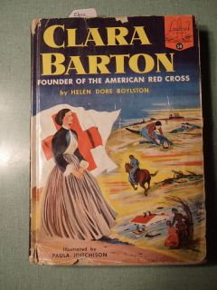 Clara Barton Boylston 1955 Landmark Books Vintage