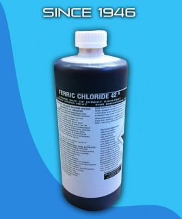 Ferric Chloride 42 Solution Quart Etching