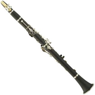 Mendini Black Ebonite BB Clarinet w Case Care Kit 11 Reeds for