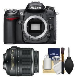 Nikon D7000 Digital SLR Camera 18 55mm VR Zoom Lens Kit Black 16 2 MP