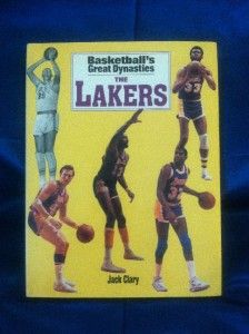  Great Dynasties The Lakers by Jack Clary Hardcover Sport Book