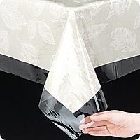  commercial heavyweight 8 gauge polished vinyl tablecloth protector