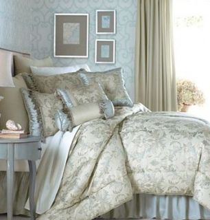 Chris Madden Regalia Brocade King Comforter Set 7 Pcs