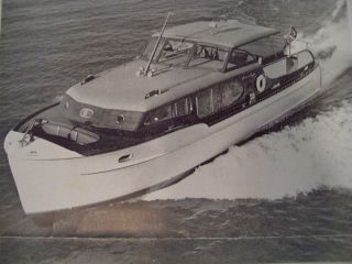 Dumas Chris Craft 40 Challenger Model Boat Plan Set
