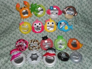 Bath and Body Works Scentportable Clips w Scent Disc New