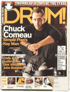Drum Magazine Chuck Comeau Chris Adler Justin Foley John Boecklin Matt