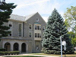 Clawson Hall is one of the buildings found on the Western Campus