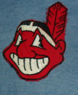 Cleveland Indians Chief Wahoo Baseball Sew on Sewn Embroidered Patch